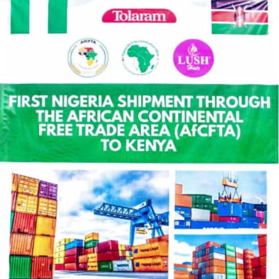Nigeria’s first AfCFTA consignment arrives Kenyan Port