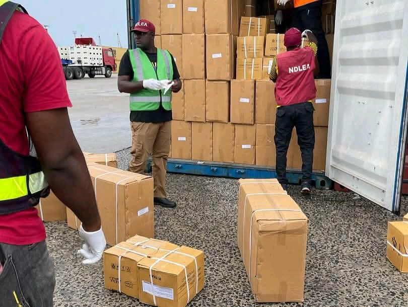 NDLEA seizes N6.5bn opioids at ports, nabs two Brits