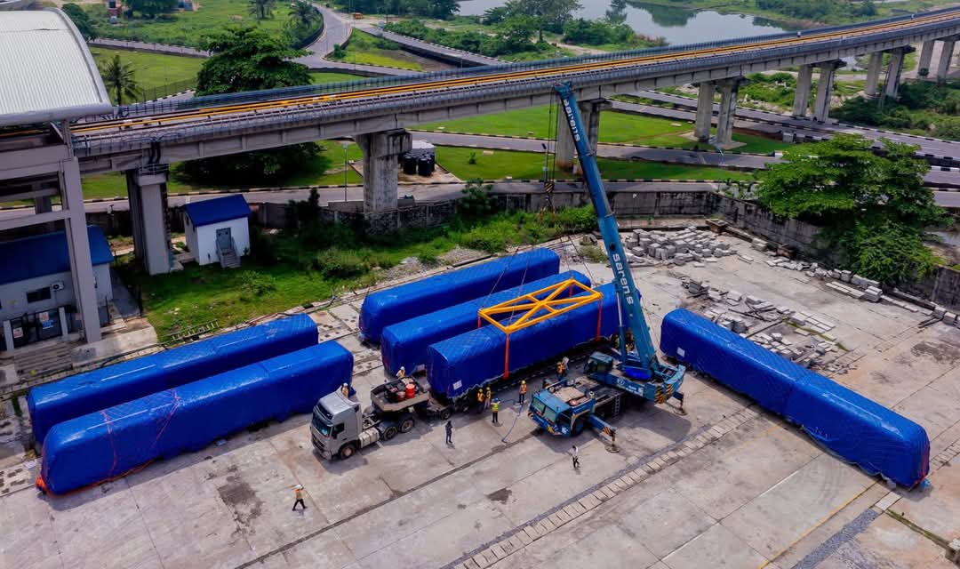 Lagos takes delivery of new coaches for Blue Line Rail