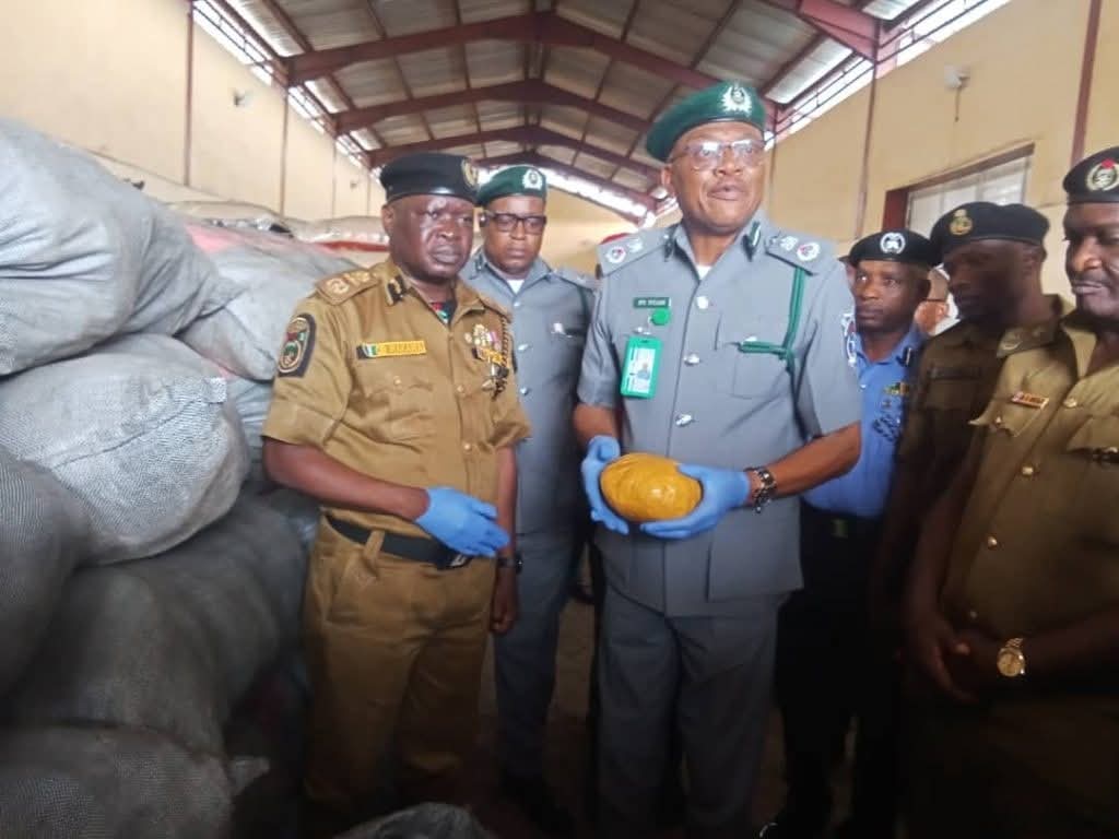 NCS seize ₦582m explosives, cannabis in Lagos waterways